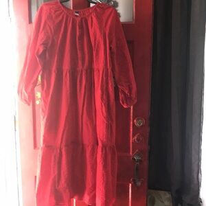 Red ladies dress